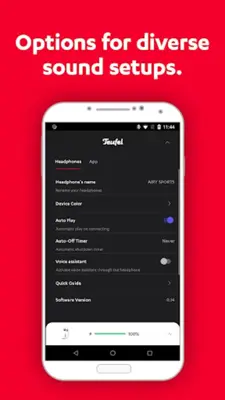 Teufel Headphones android App screenshot 1